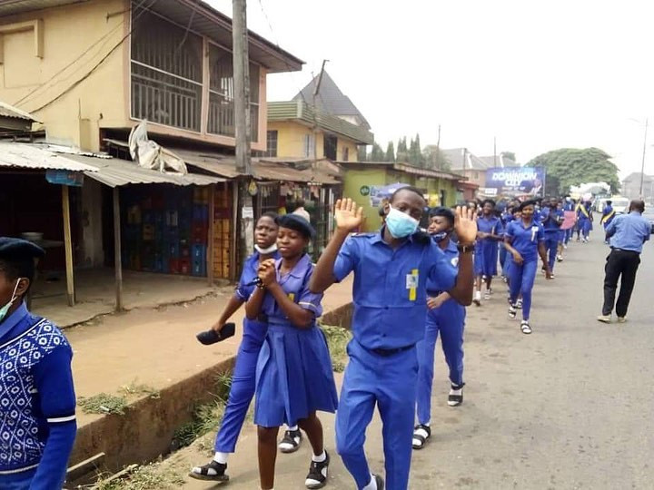 Students of Rochas Okorocha