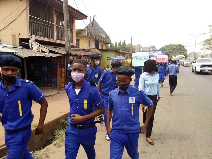 Students of Rochas Okorocha