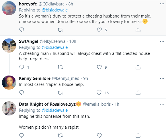 Marriage coach called out for his advice to women on how to protect their husbands from the maid