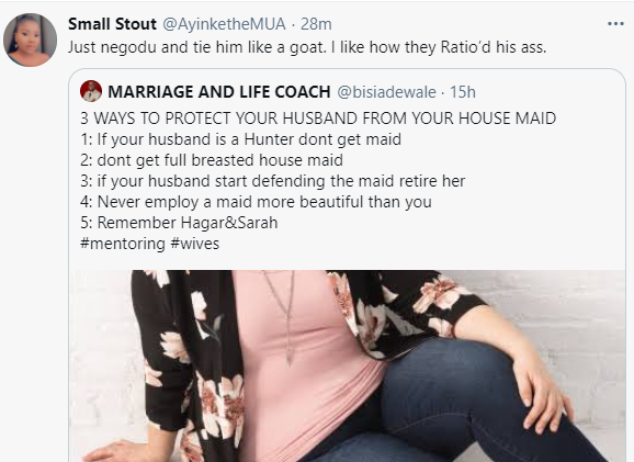 Marriage coach called out for his advice to women on how to protect their husbands from the maid