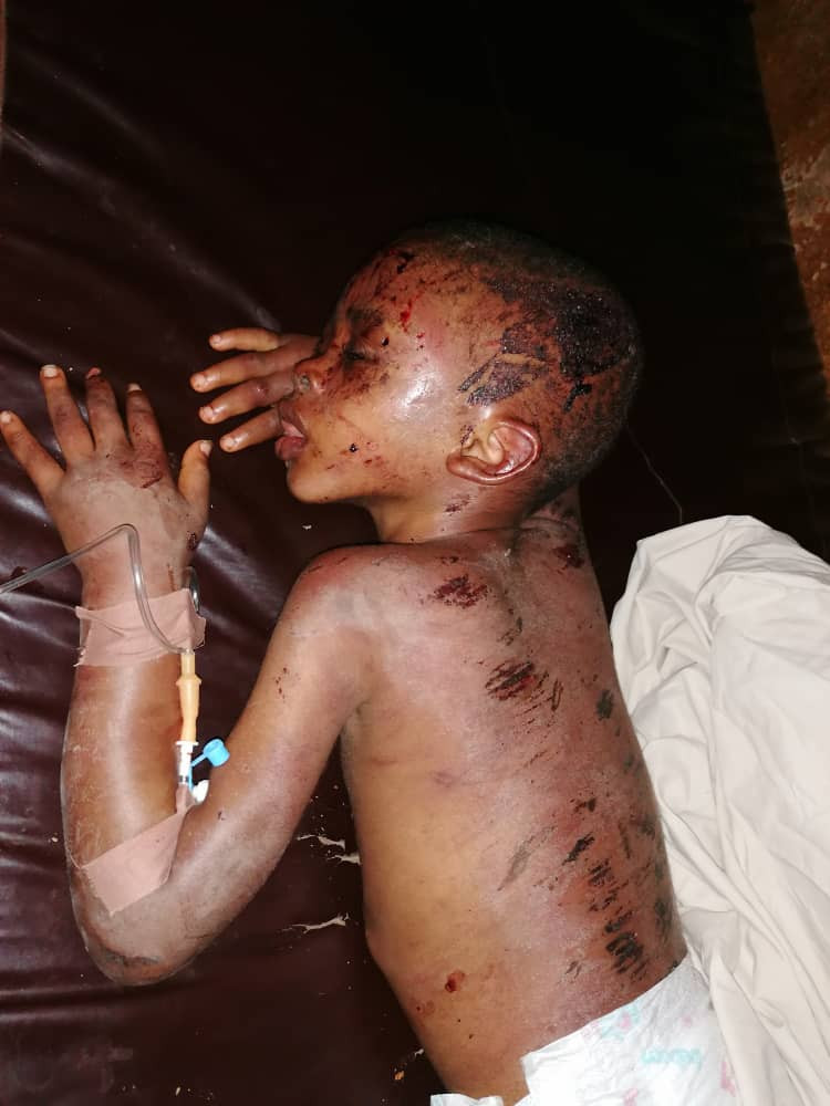 Bloodied children rescued from house filled with fetish items where they were locked up and abused by suspected female ritualists who own a ministry (video/photos)
