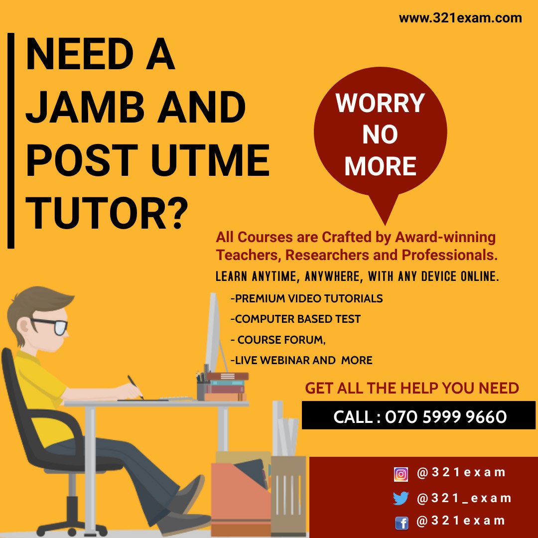 JAMB and UTME Students Can Now Prepare for Exams Online 