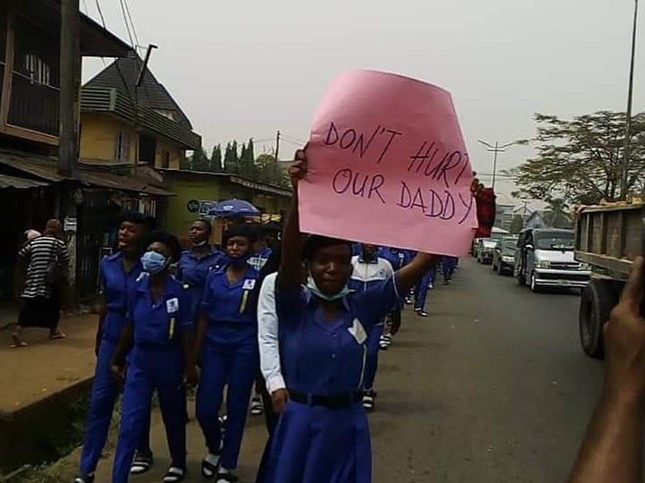 Students of Rochas Okorocha