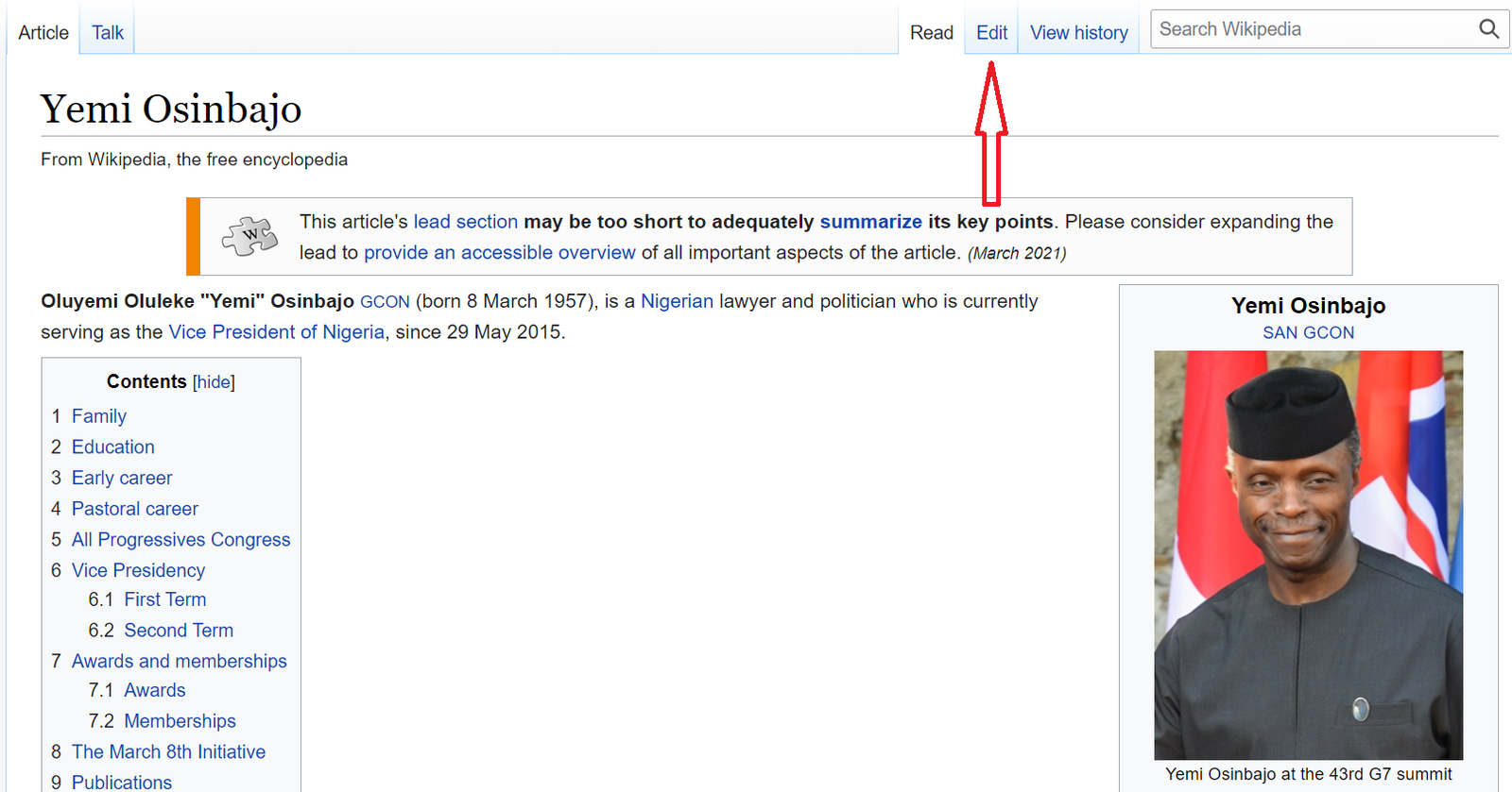Wikipedia Blocks Tinubu Profile For Editing Age 84 Times