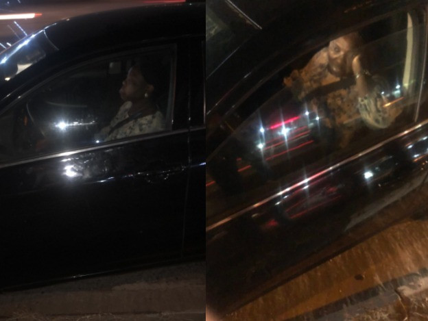 Nigerians rescue elderly woman who started convulsing while driving on Lekki-Epe expressway