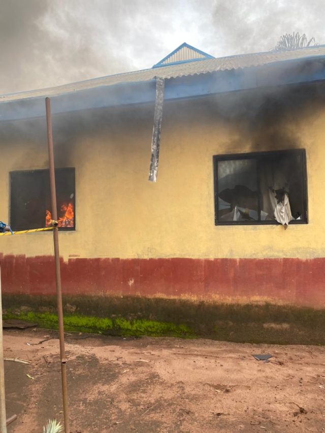 Just In : ESN camp in Imo Under Attack (Photos)