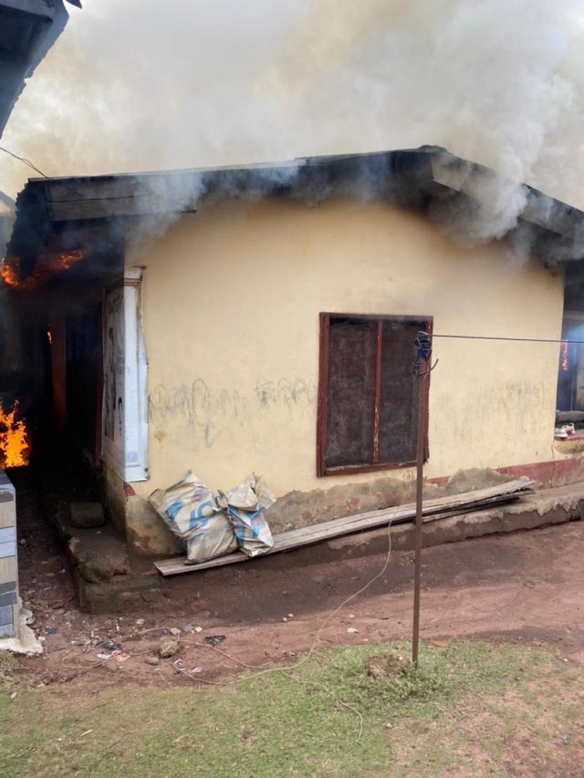 Just In : ESN camp in Imo Under Attack (Photos)