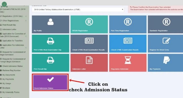 How to Use the JAMB CAPS Login 2021 Portal to Check Admission Status & Reject or Accept Admission