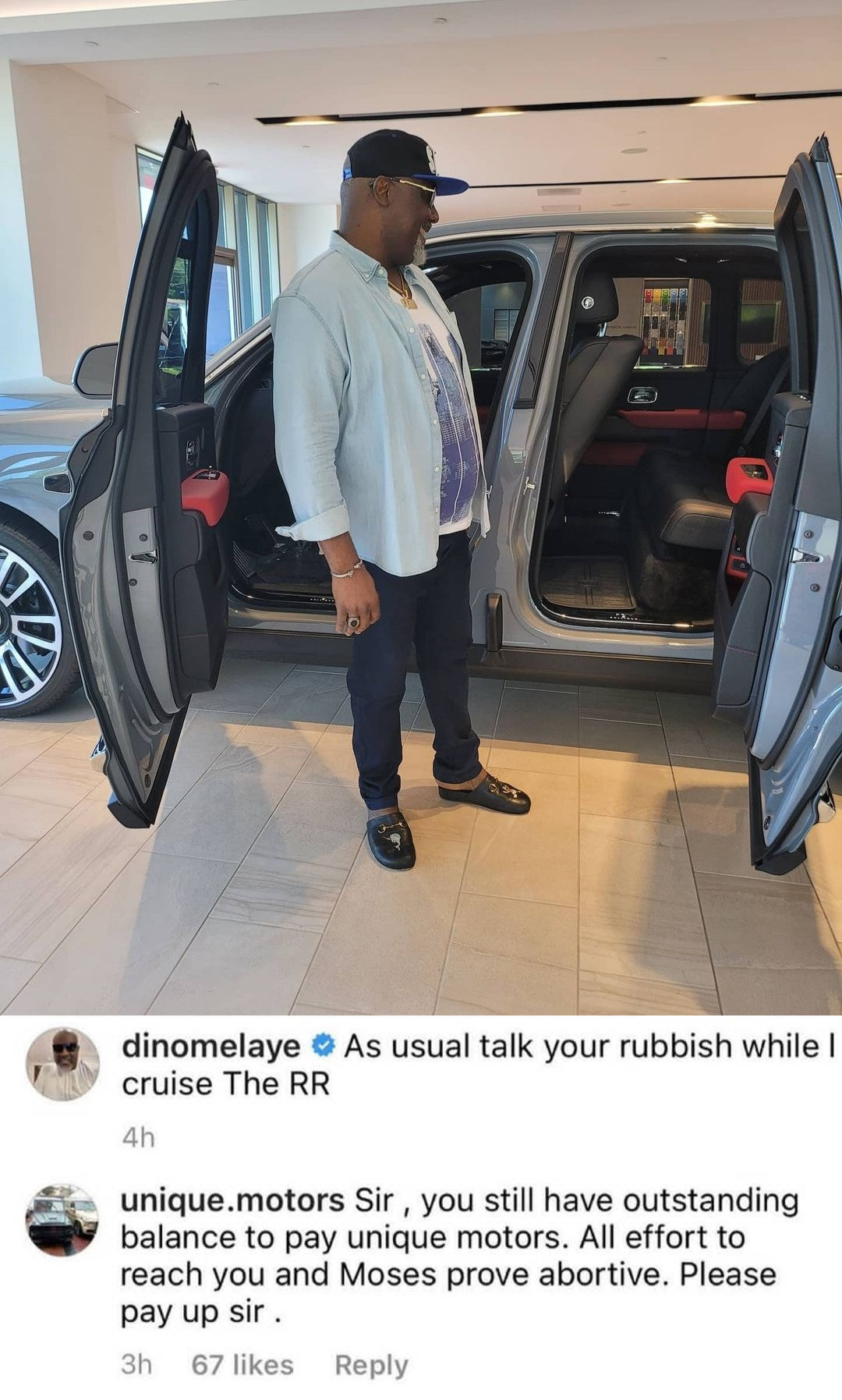 Dino Melaye Fires Back at automobile company that accused him of buying car without paying