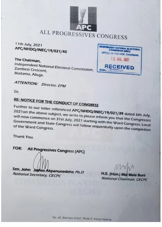 APC congresses begin July 31