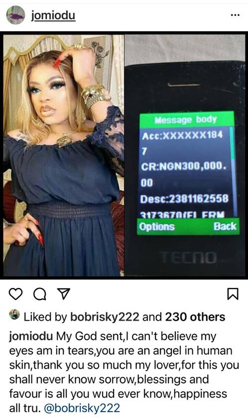 Bobrisky Pays Lady’s N300k Medical Bill, Promises To Send Her Kids Back To School