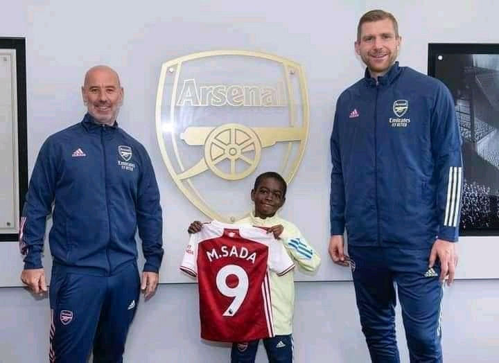 Arsenal Sign 9-year-old Nigerian Wonderkid [Photos]