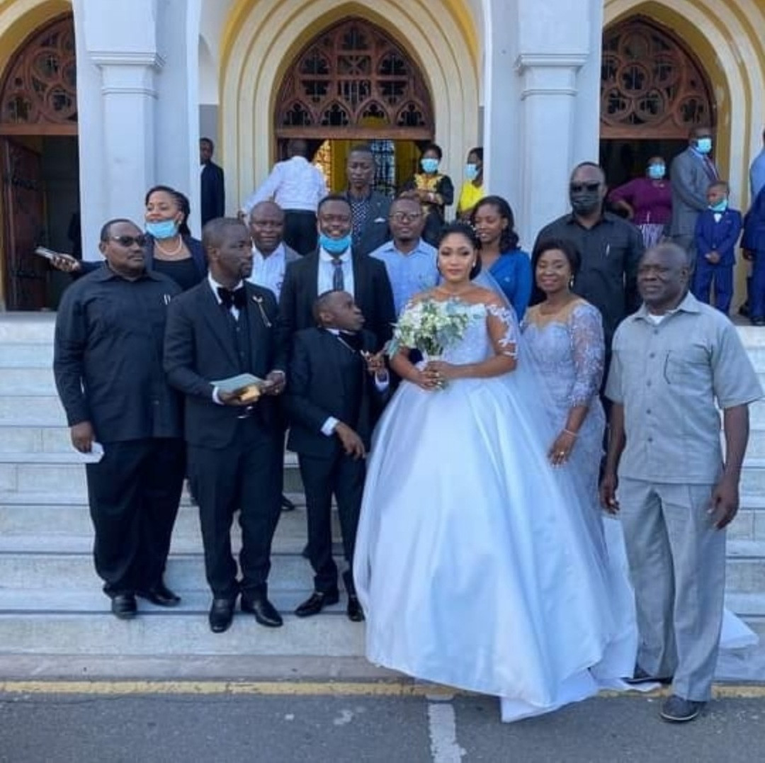 Tanzanian politician, Petro Magoti, hails his new wife, Joyce, on IG after tying the knot (photos)