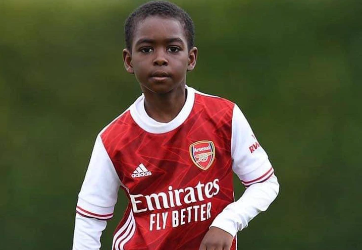 Arsenal Sign 9-year-old Nigerian Wonderkid [Photos]