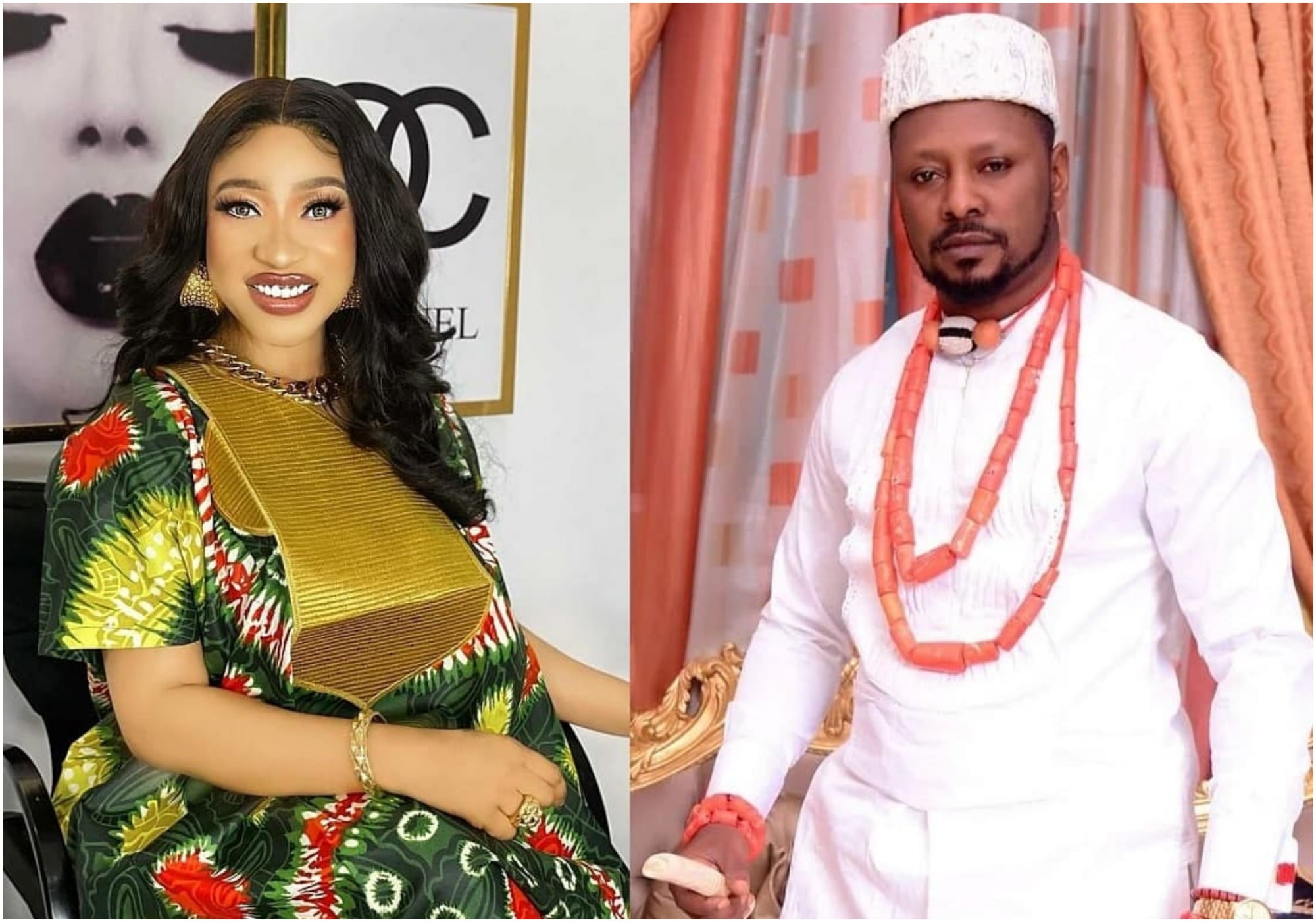 Tonto Dikeh's husband Prince Kpokpgri dragged mercilessly