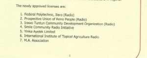 See Full List of 159 New Radio And Television Stations Approved By NBC