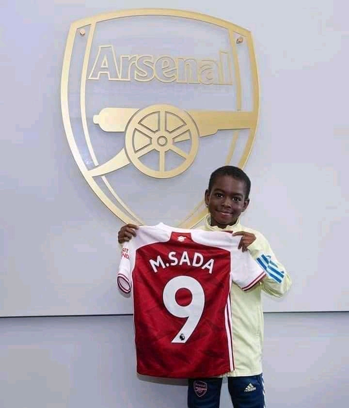 Arsenal Sign 9-year-old Nigerian Wonderkid [Photos]