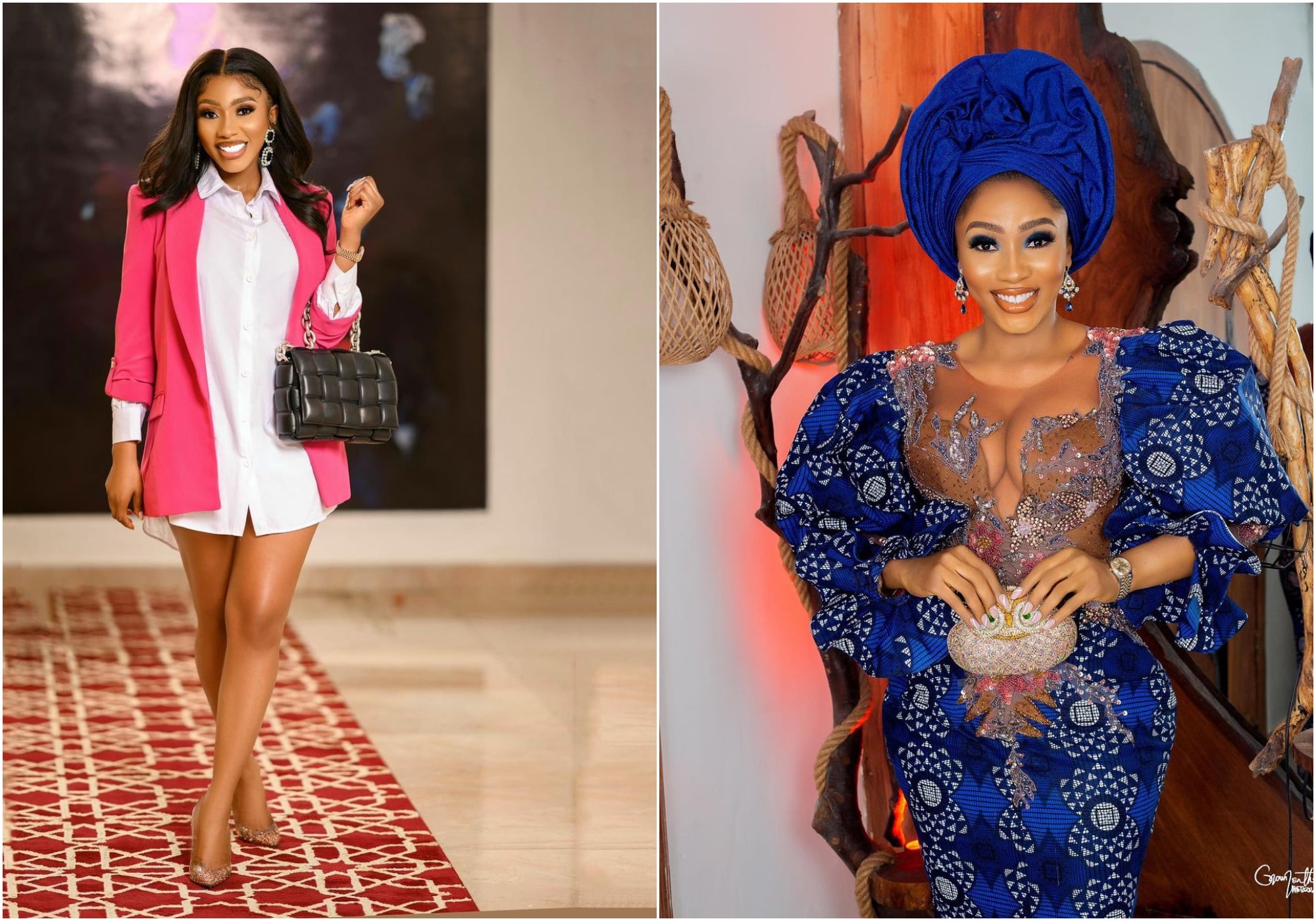 fans bash Mercy Eke over why she stays at home - KFN