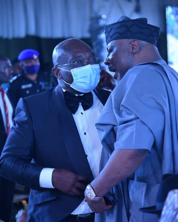Patience and Goodluck Jonathan, Ahmed Lawan, Gov Diri, Dino Melaye, others at wedding reception of Gov. Mohammed