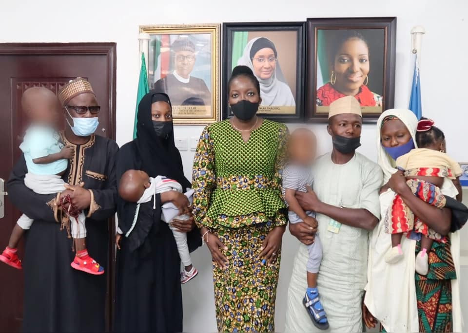 NAPTIP reunites two trafficked children with their parents 