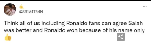 Cristiano Ronaldo named Premier League