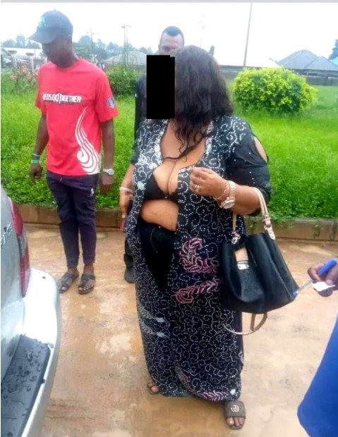 Female Politician Stripped Naked