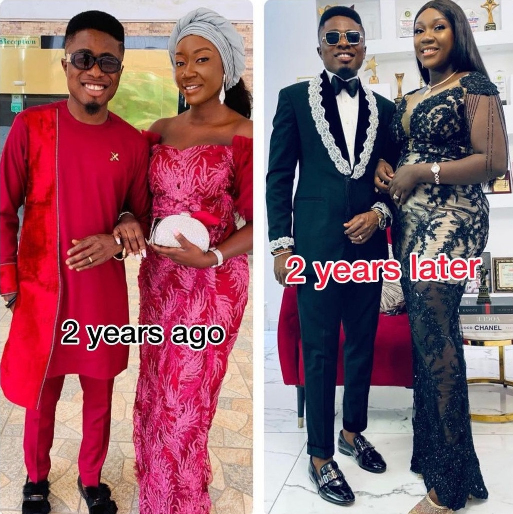 "My rest of mind" MC Edopikin hails his wife as they celebrate 2nd wedding anniversary 