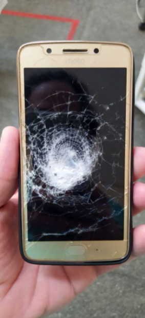 Man dodges death after his phone case blocked a bullet fired at him
