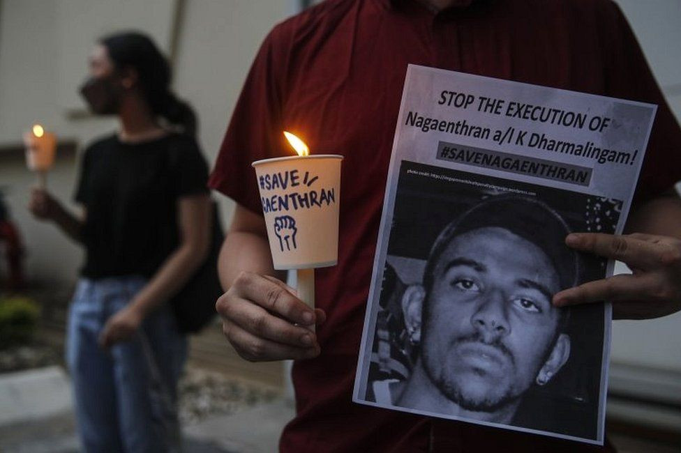 Singapore court halts execution of mentally disabled man, 12 years after he tried smuggling heroin