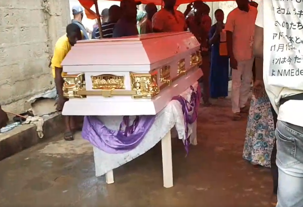 Photos from the funeral of veteran actor, Baba Suwe
