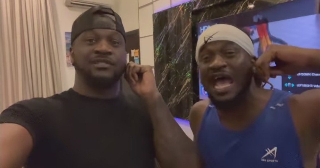 P-Square: Lola In Joyful Mood As The Okoye Brothers Settle Long Term Beef