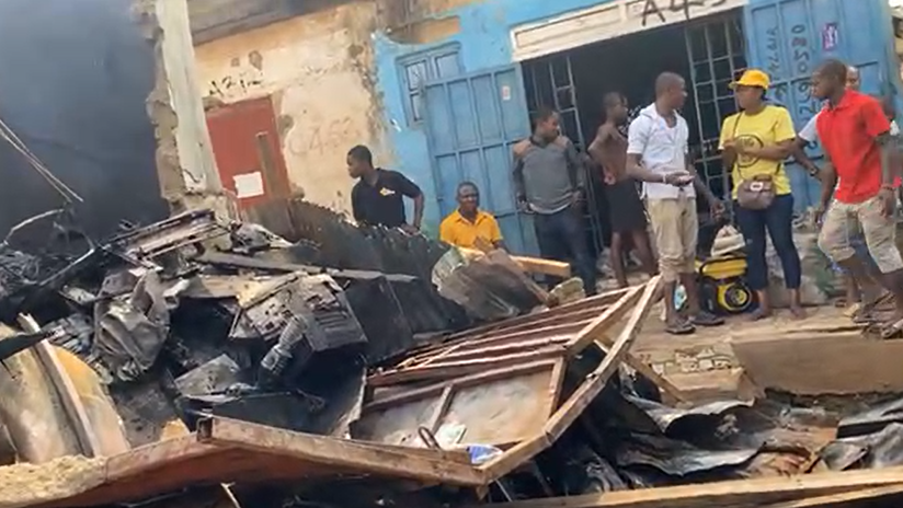 Millions lost as fire guts Nyanya market in Abuja (photos/video)