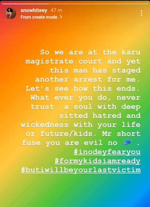 "My sons would know how much hell you put their mother through" Precious Chikwendu writes as she alleges Femi Fani-Kayode attempted to re-arrest her again