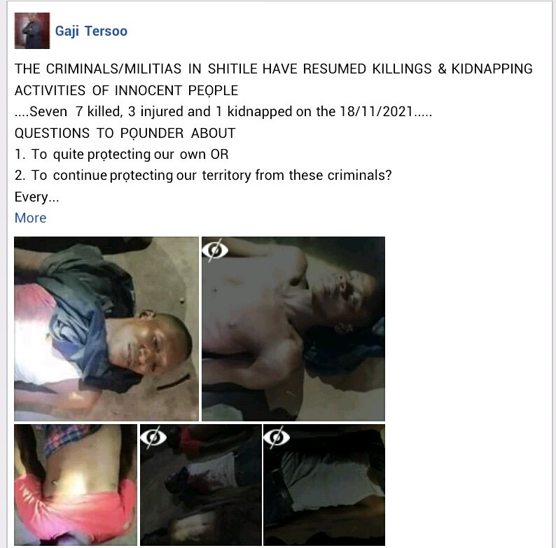 7 killed, Catholic priest, four others injured as gunmen invade Benue community 