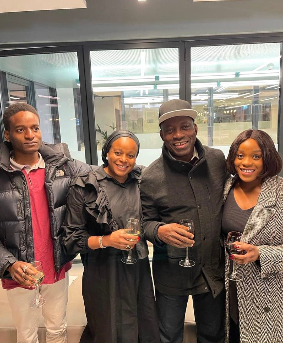 Lovely photos of Anambra State governor-elect, Charles Soludo with his wife and children 