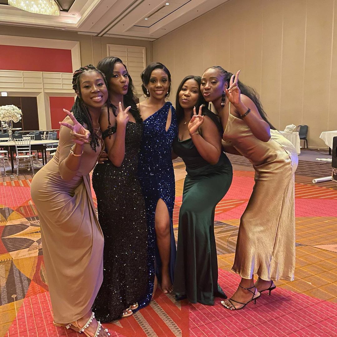 Photos and videos from the wedding of the twin daughters of the Minister of State for Health, Olorunnimbe Mamora