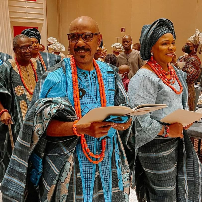 Photos and videos from the wedding of the twin daughters of the Minister of State for Health, Olorunnimbe Mamora