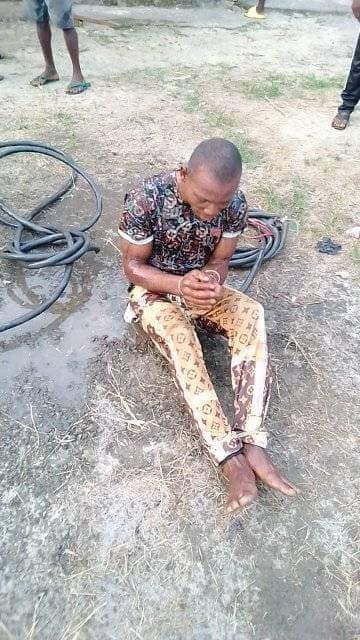 Cable thief nabbed in Bayelsa community 