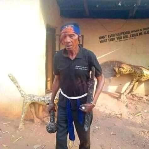 Enugu native doctor who married 59 wives is dead (photos) 