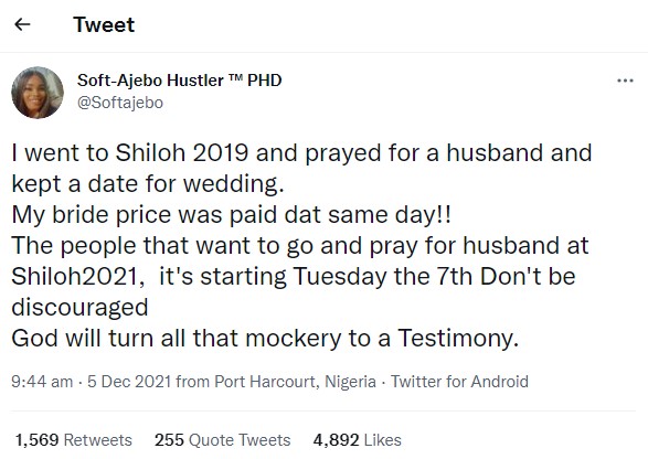 Shiloh Miracle Husband: Lady Shares Testimony
