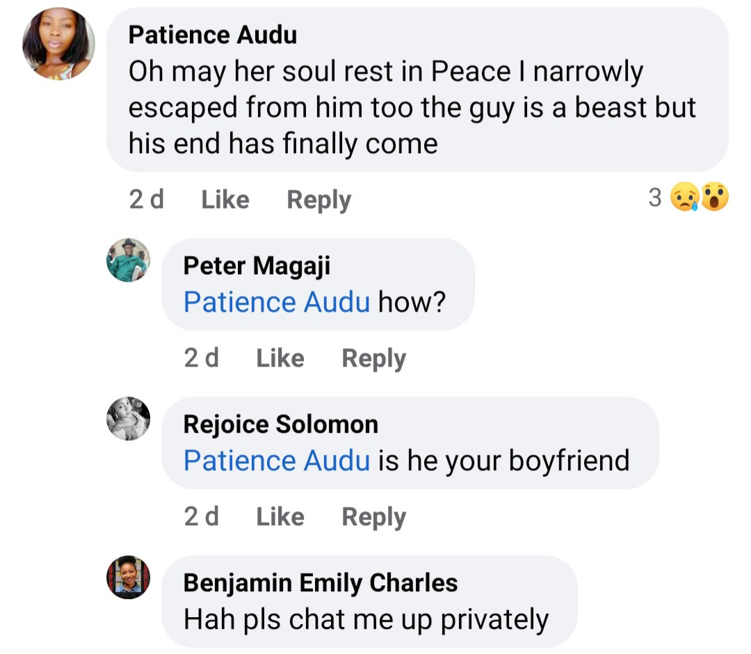 Man allegedly strangles girlfriend to death for receiving a phone call from her ex-boyfriend in Kaduna