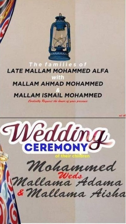 Man set to wed two women at once in a ceremony that will last 5 days in Niger state