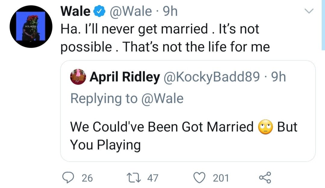 Nigerian-American rapper Wale reveals he
