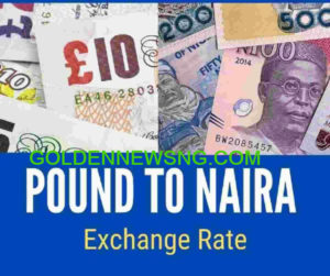 Black Market Pounds To Naira Exchange Rate December 23, 2021
