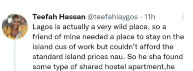  Media personality recounts how her friend was deceived into renting an isolation center in Lagos