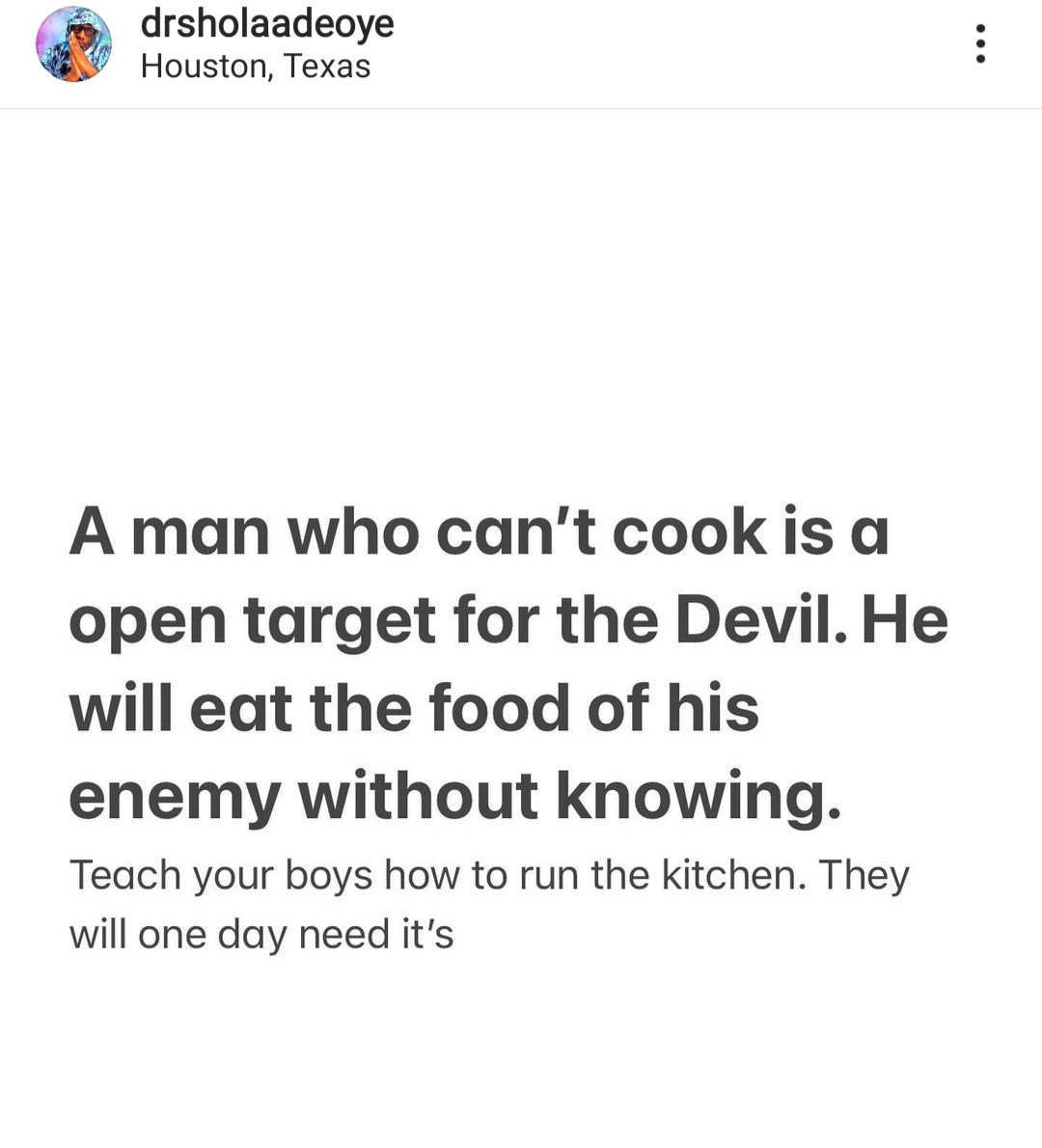 "A man who can