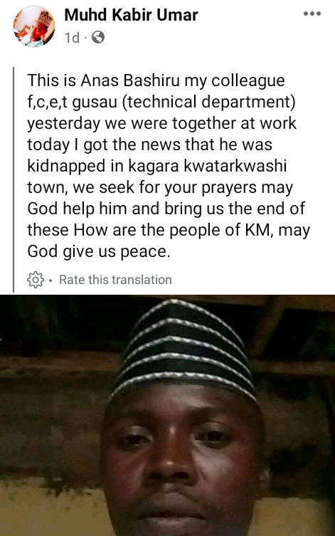 Bandits abduct another Zamfara college staff 
