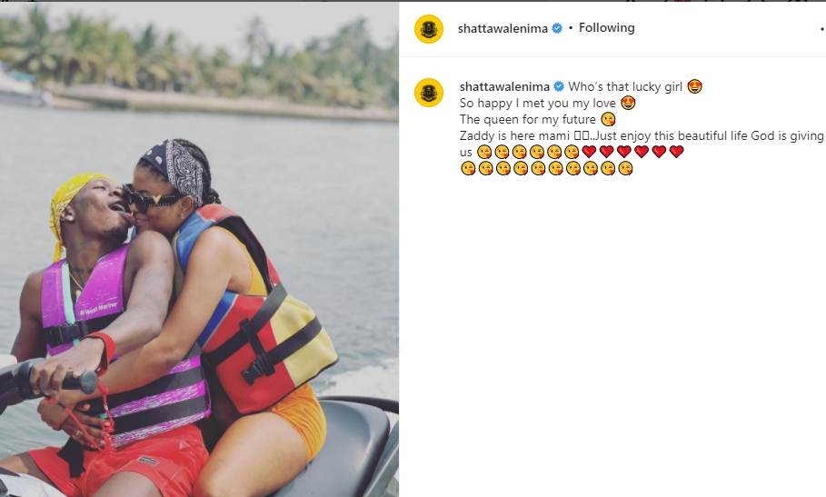 My Queen For The Future - Shatta Wale says as he shows off his new girlfriend