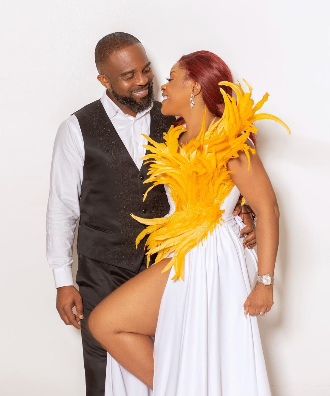 Laura Ikeji Kanu and husband, Ogbonna Kanu, release new photos as they celebrate 5th wedding anniversary