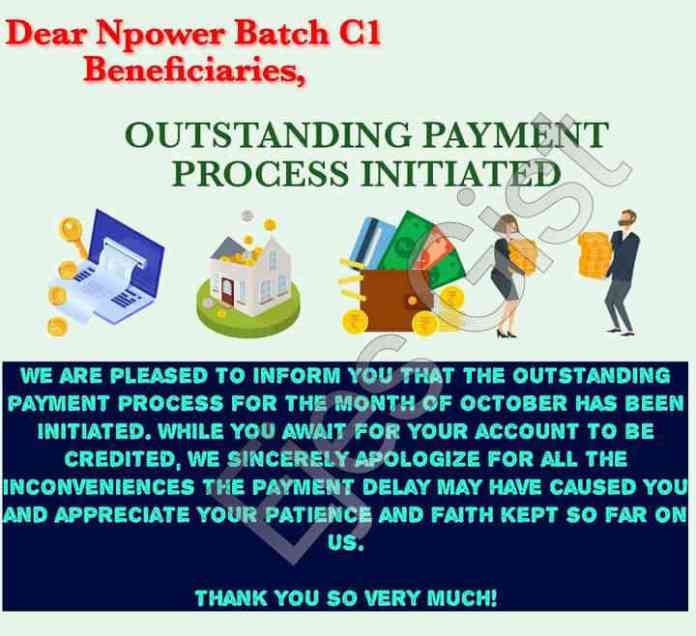 NASIMS Officially Recommences October Npower Batch C Salary